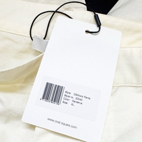 NWT Oval Square Work Pants in Gardenia size XL - Picture 9 of 11